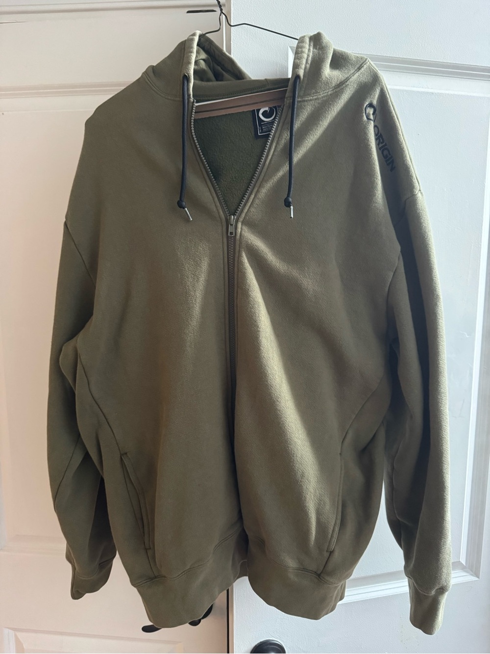 Origin USA OD Green Full-Zip Hooded Sweatshirt XXL